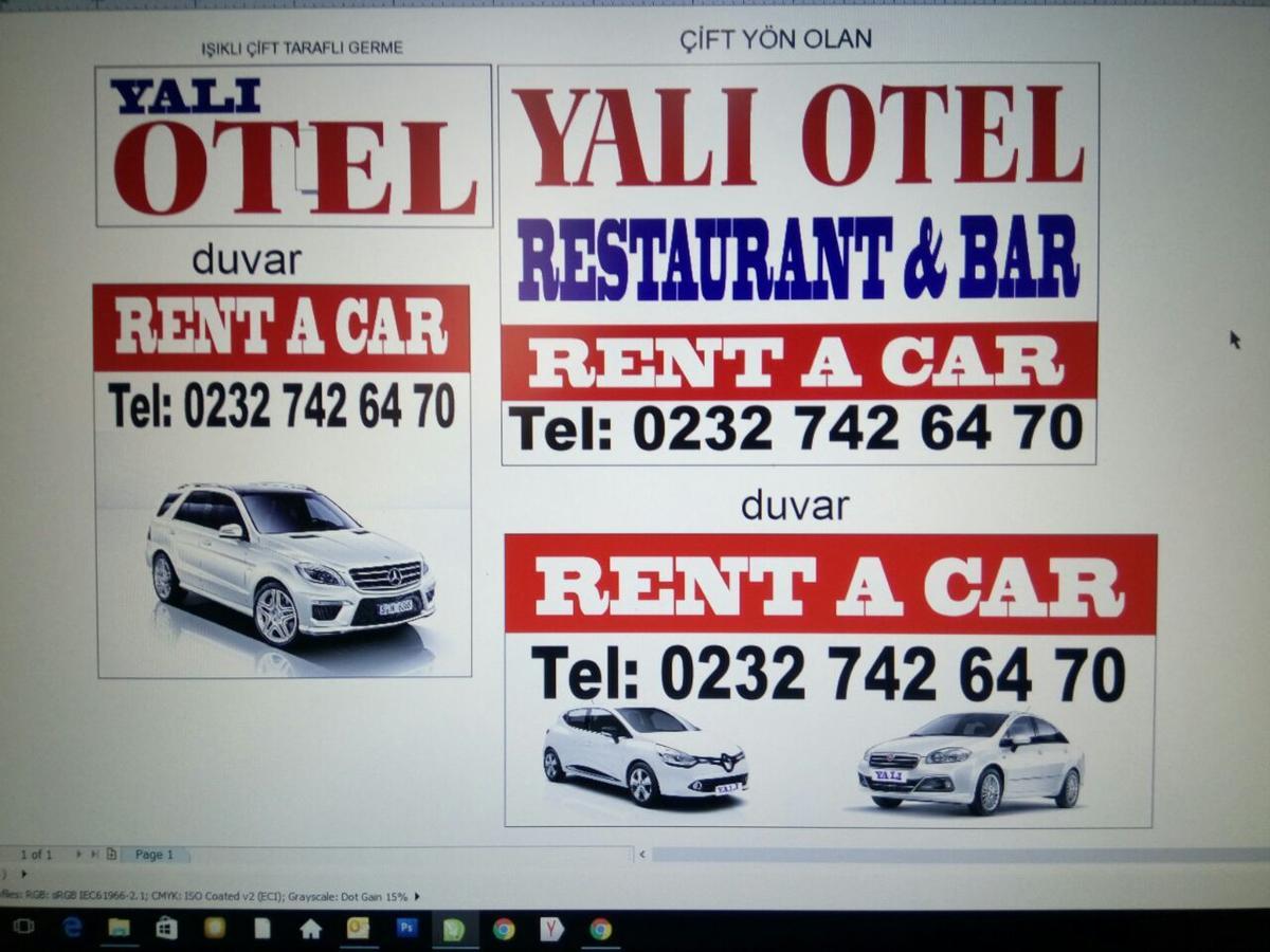 Yali Otel Сеферихисар Экстерьер фото